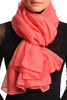 Plain Chestnut Pink Unisex Scarf & Beach Sarong