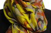 Lime Green Grey & Brown Camouflage Unisex Scarf & Beach Sarong
