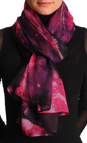 Purple Galaxy Unisex Scarf & Beach Sarong