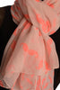 Neon Pink Moustaches On Pink Unisex Scarf & Beach Sarong
