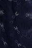 White Reindeers On Navy Blue Unisex Scarf & Beach Sarong