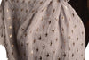 Red Gold Printed Swallows On Grey Scarf