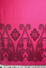 Large Paisley On Magenta Pink Pashmina With Tassels