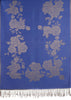 Roses On Persian Blue Pashmina With Tassels