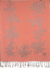 Roses On Coral Pink Pashmina With Tassels