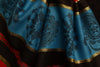 Red Stripes & Gold Lurex Pashmina With Tassels