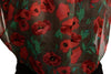 Poppy Flowers On Grey Unisex Scarf & Beach Sarong