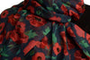 Poppy Flowers On Blue Unisex Scarf & Beach Sarong