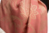 Large Paisleys On Puce Pink Pashmina Feel With Tassels