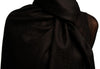 Black Paisleys Pashmina Feel With Tassels