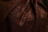 Chocolate Brown & Black Paisleys Pashmina Feel With Tassels