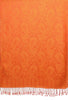 Red & Orange Paisleys Pashmina Feel With Tassels