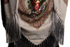 Grey "Plyaski" Slavonic Russian Folk Style Shawl