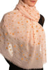 Printed Dots On Pink Unisex Scarf