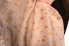 Printed Dots On Pink Unisex Scarf