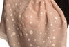 Printed Dots On Puce Pink Unisex Scarf