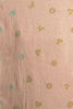 Printed Clover With Gold Lurex On Pink Unisex Scarf