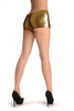 Gold Sequined Party Shorts