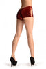 Red Sequined Party Shorts