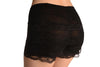 Black Lace Ruffle Shorts