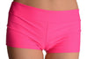 Pink Women's Stretchy Yoga Panty Shorts