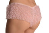 Baby Pink Multi Layers Women Frilly Ruffle Lace Panty Shorts