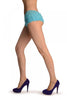 Blue Multi Layers Women Frilly Ruffle Lace Panty Shorts