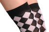 White Checkered Diagonal