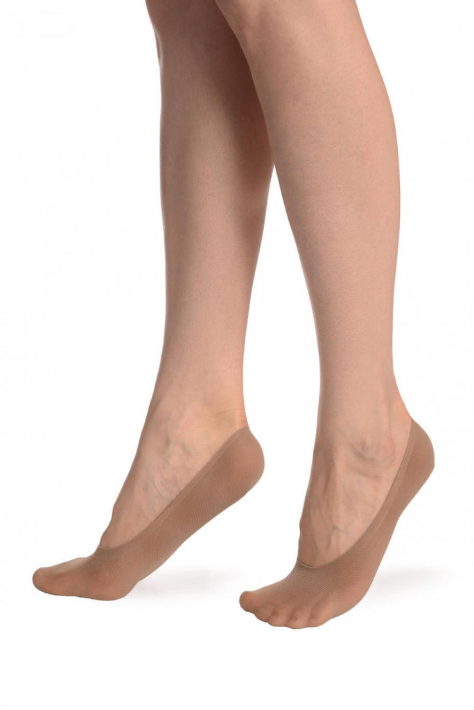 Beige no show socks on sale