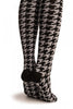 Black & White Woven Dogtooth