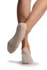 White Stretchy Lace With Silicon Inner Stripe & Bottom Footies