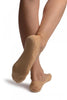 Beige Stretchy Lace With Silicon Inner Stripe & Bottom Footies