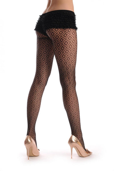 Small Black Diamonds Fishnet