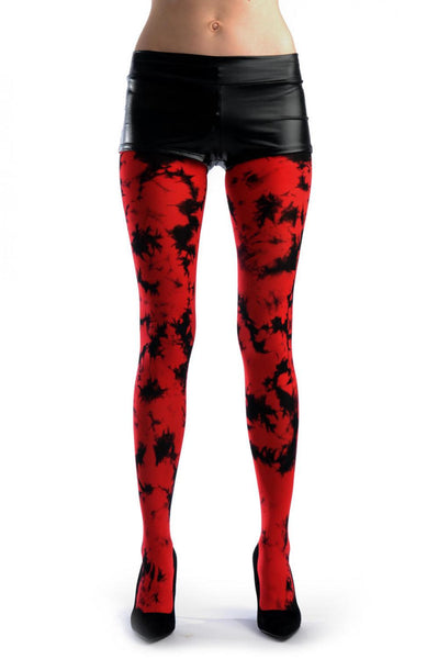 Deep Red Colour Splash (Tie Dye)