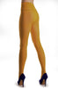 Plain Mustard Yellow With Black Crystals 80 Den