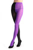 One Leg Purple & One Leg Black