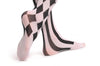 Vertical Stripes & Checkered Black & White