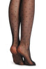 Black With Polka Dot faux Stockings & Checkered Top 20 Den