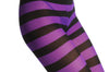 Black & Purple Horizontal Stripes