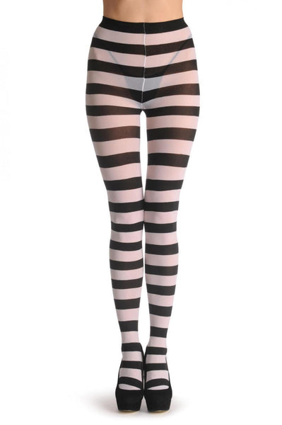 Black & White Horizontal Stripes