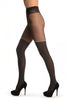 Grey With Opaque Faux Stockings & Light Grey Laced Top