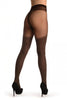 Mocha Melange Faux Stockings & Opaque Top Stripe