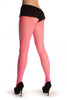 Neon Pink Double Mesh Fine Fishnet