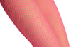 Neon Pink Double Mesh Fine Fishnet