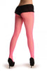 Neon Pink Double Mesh Fine Fishnet