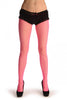 Neon Pink Double Mesh Fine Fishnet