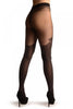 Slate Grey Faux Stockings With Crown Top