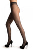 Grey With Woven Corset Faux Stockings