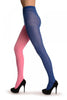 One Leg Pink & One Leg Blue