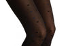 Grey With Black & Blue Pixels Over The Knee